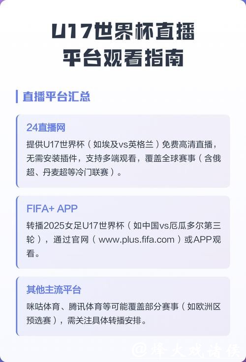 全方位体验：世界杯电脑直播平台推荐